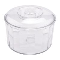 KT-185 Magnetic Clear Tumbler/Bucket, Barrel Polishing Bucket Drums, Jewelry Tool