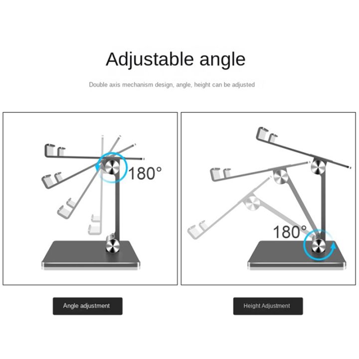 1-piece-aluminum-alloy-tablet-stand-high-angle-adjustment-tablet-desktop-suitable-for-i-pad-silver