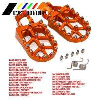 ที่รองเท้า CNC รถจักรยานยนต์ที่วางเท้าเหยียบสำหรับเคทีเอ็ม SX SXF EXC EXCF XC XCF XCW XCFW 65 85 125 150 200 250 300 350-1290 ADV