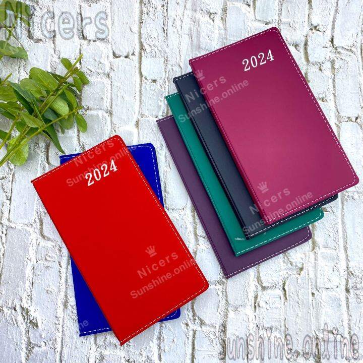 2024 48K Wallet Size Diary PLanner Small New Year Lazada PH