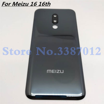 Original For Meizu 16 16th Glass Cover Housing Door Rear Case With Camera Fame And Lens
