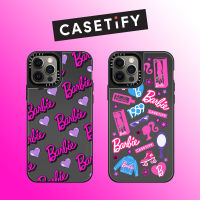 Drop proof CASETIFY Mirror phone case for iPhone 15 15pro 15promax 14 14promax 13 13promax Side printing hard case Barbie Graffiti 12 12pro 12promax iPhone 11 case high-quality