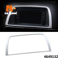 201213141516 For Mazda Cx-5 Cx5 Car Dashboard Center Control Screen Cover Trim ABS Chrome Auto Interior Styling Accessories