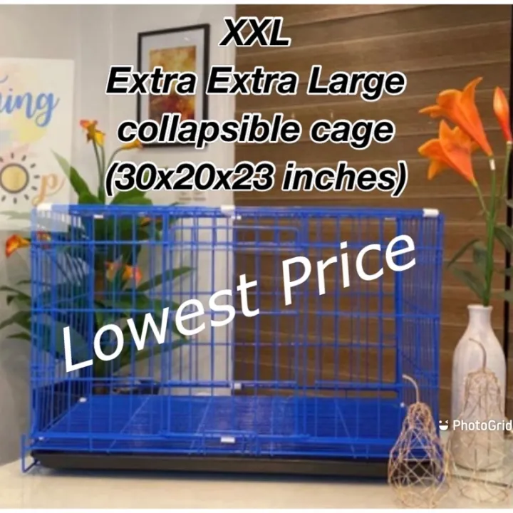 XXL Extra Extra Large (SIZE 3) Dog Cat Rabbit Chicken Cage Collapsible