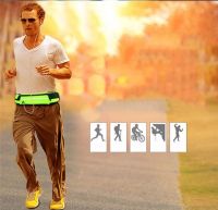 Anti-theft Slim Running Cell Phone Waist Fanny Pack Bag Sports Bags Belt Pouch Case Sports Pockets Waterproof Pockets 5 Colors