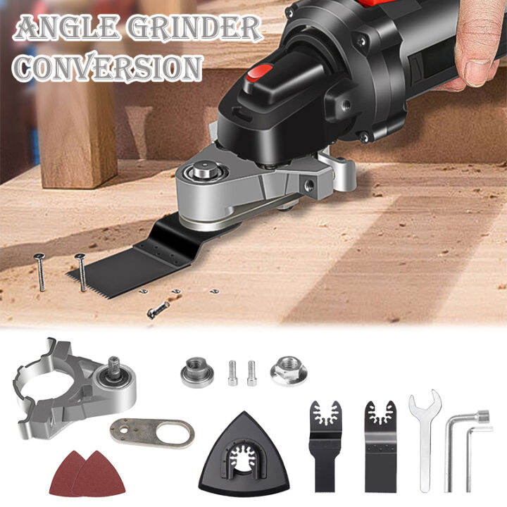 Cordless Oscillating Multi Tool Angle grinder conversion tool head for
