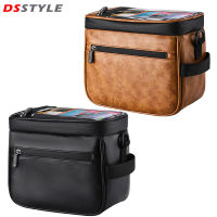 DSstyles 4.5L หน้าจอสัมผัสกระเป๋ามือจับจักรยานกระเป๋าโทรศัพท์เดินทางถุงรักษาอุณหภูมิกระเป๋าโทรศัพท์หน้าจอสัมผัสหน้าจอสัมผัสกันน้ำสำหรับจักรยาน MTB