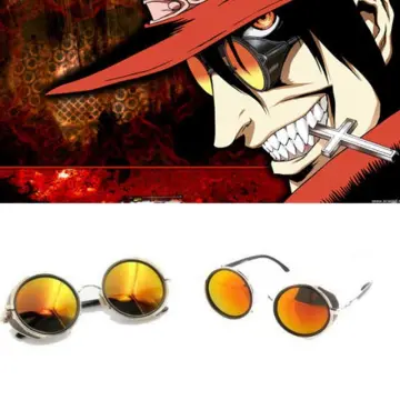 Anime Hellsing Alucard Vampire Hunter Tailored Cosplay Glasses 