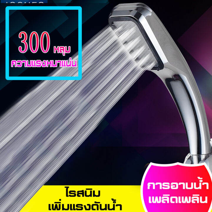 shower-head-หัวฝักบัวอาบน้ำแรงดันสูง-ผลิตโดยใช้นาโนนวัตกรรม-และการออกแบบให้รูของน้ำมีขนาดเล็ก-ละเอียด-ช่วยประหยัดน้ำได้ถึง-30