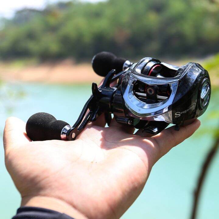 sougayilang-baitcasting-reel-18-1-bb-6-3-1ซ้าย-ขวามือเหยื่อหล่อเหยื่อตกปลาmagneticเบรคตกปลาreelล้อตกปลาสำหรับน้ำจืดน้ำจืด