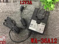 อะแดปเตอร์แปลงไฟสลับ12V3A แหล่งจ่ายไฟฮาร์ดดิสก์แบบพกพาเอาต์พุต WA-36A12รูเล็กๆ