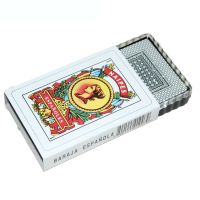 1 Set/50pcs Spanish Plastic Playing Cards Waterproof Cards Durable Playing Cards Creative Gift New Design Poker Cards Game