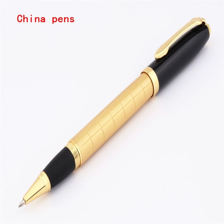 luxury-quality-701-golden-line-business-office-rollerball-pen-new-school-student-ballpoint-pens-writing-supplies-pens