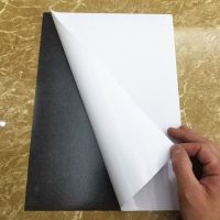 A4 Size 0.5mm Self Adhesive Flexible Magnetic Sheet Thickness Photo Exhibition /Ad Rubber Magnet 297x210x0.5mm Thin And Flex