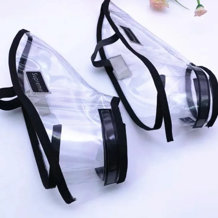 Hairstylist's hairproof shoe cover Barber's hairproof footbinding