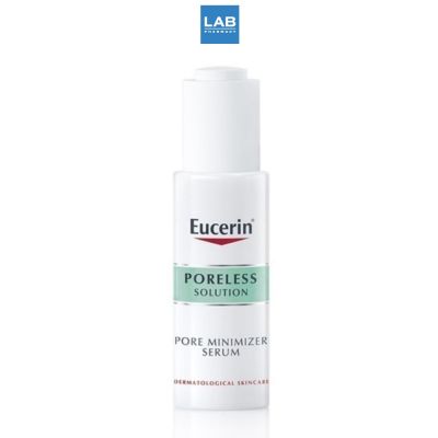 Eucerin Poreless Solution Pore Minimizer Serum 30 ml. ยูเซอริน พอร์เลส โซลูชั่น พอร์ มินิไมเซอร์ ซีรั่ม ผลิตภัณฑ์เซรั่มบำรุงผิว สำหรับผิวมัน เป็นสิวง่าย