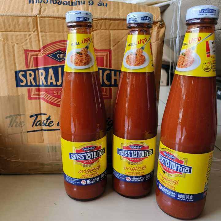 Sriracha Panich Medium Spicy Chili Sauce SriRaja Panich Sri Raja Panich