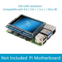 2.4นิ้วหน้าจอสัมผัสสำหรับ Raspberry Pi 4B3B3A zero W LCD หน้าจอสัมผัส320X240สำหรับ Raspberry PIS