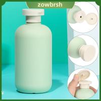 ZOWBRSH 200ML~500ML เดินทาง ห้องน้ำห้องครัว กันสนิม ขวดกลม สำหรับโลชั่นเหลว แชมพูเจลอาบน้ำ สบู่โลชั่น เครื่องจ่ายสบู่โฟม