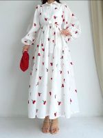 【HOT】♣◈☞ Middle East Muslim long sleeve simple and Korean dress