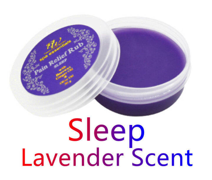 DW Spa Essentials Pain Relief Rub SLEEP (Violet) 50g Lazada PH