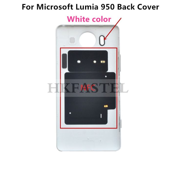 ฝาครอบประตูแบตเตอรี่หลัง-nokia-microsoft-lumia-950-950-xl-ใหม่ของแท้พร้อมอะไหล่-lhg3761เสาอากาศ-nfc