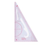 【CC】♕┇  2020 New Multi-function Triangular Scale Ruler Measure Plastic Dressmaking Sewing