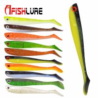 【hot】☑✸ Soft Bait 75mm 2.8g Fishing T Shad Silicone Bass Swimbaits Pasca Leurre Wobblers Texas Rig