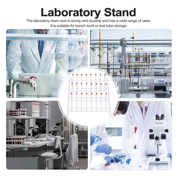 lab-drying-rack-24-pegs-lab-glassware-rack-wire-glassware-drying-rack-wall-mount-freestanding-lab-glass-drying-rack