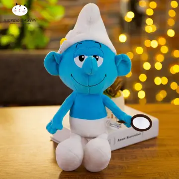  RHEETADA 2023 New Smurf Cat Plush 9.8 Blue Cute Smurf