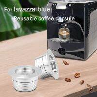 【YF】 ICafilas-Reutilizável máquina de café cápsula aço inoxidável recarregável Pod para Lavaza LB951 CB-100 azul