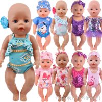 hot【DT】♀┇  Swimsuit Scale 43Cm Baby Items 18Inch GirlGeneration Born Accessories