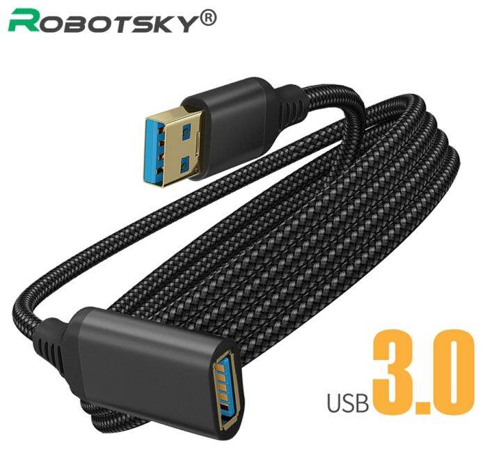 hot-ruxmmmlhj-566-usb-3-0ชาย-หญิงความเร็วสูงการส่งผ่านข้อมูลสำหรับคอมพิวเตอร์เครื่องพิมพ์กล้องสายพ่วง5m-3m-2m-1m