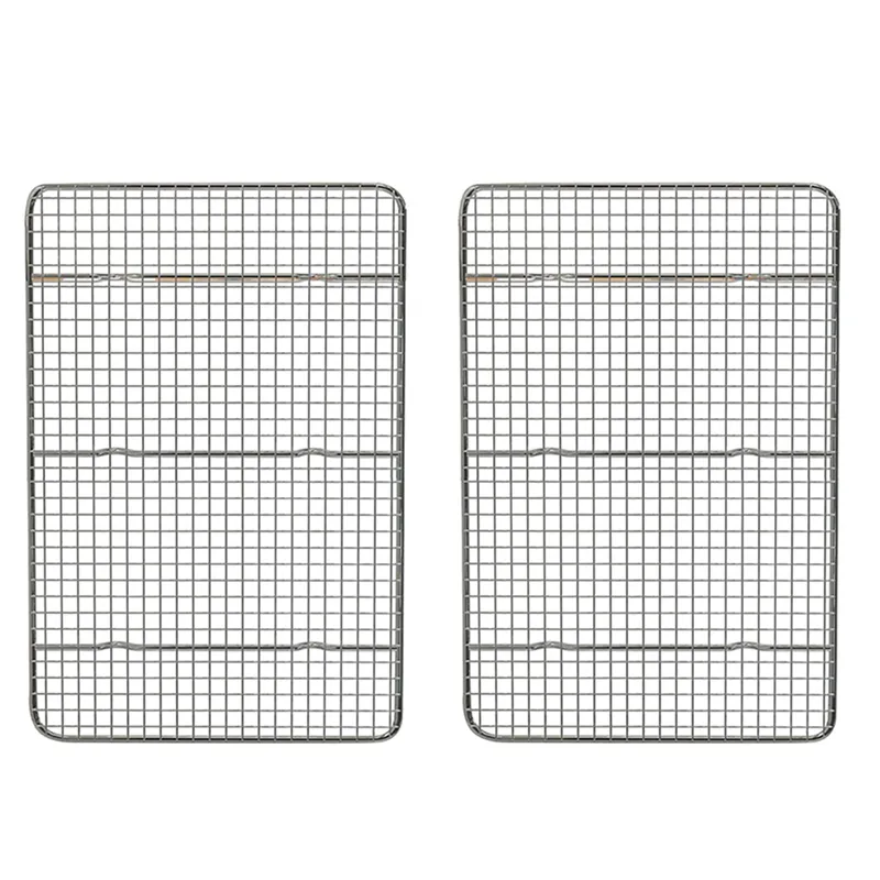 Cooling Rack and Baking Rack, Fits Quarter Sheet Pan, Stainless Steel, Wire  Baking