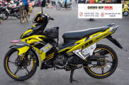Tem trùm exciter 135 vàng đen đẹp, Tem trùm exciter135, tem exciter 135