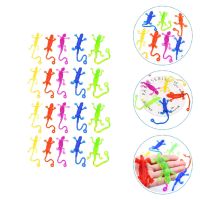 【YF】✵  20Pcs Lizard Stretchy Stress Spoof Interactive Children Props Kids Plaything