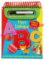 [In Stock] Tiny Tots First Learning ABC Wipe-Clean (หนังสือนิทานภาษาอังกฤษ นำเข้าจากอังกฤษ ของแท้ไม่ใช่ของก๊อปจีน English Childrens Book / Genuine UK Import)