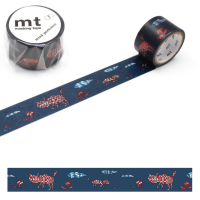 mt Tama Foil stamping tape MTMINA50 เทปตกแต่ง วาชิเทป ลาย ลูกปัด แบรนด์ KAMOI mt masking tape ประเทศญี่ปุ่น