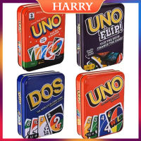 สนค้าเฉพาะจุด)การ์ดเกม UNO WILD UNO FLIP DOS ภาษาอังกฤษ การ์ดเกม  2 ถึง 7 ผู้เล่น สําหรับครอบครัว คลาสสิก จับคู่เกม