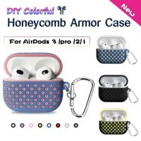 (CALGY Phone protection) ForAirpods 3 Pro 2 1ฝาครอบซิลิโคนป้องกันหูฟังเคสกันกระแทก Funda Dual Layer หูฟัง Air Pods Coque