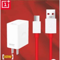 ?โปรดี!! แท้100% สายชาร์จ ชาร์จเร็ว Original Oneplus 7pro warp charger 5V 6A fast charger and cable for 1+8 7 6 6T 5 5T คุณภาพดี