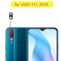 【☑Fast Delivery☑】 chenqu51584 2ชิ้น/ล็อตสำหรับ Vivo Y11หลังเลนส์กระจกกล้องถ่ายรูปหลักซ่อมกาวเลนส์กล้องด้วยหลังอะไหล่