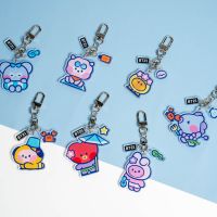 SEOULR | BT21 ACRYLIC KEYRING MININI พวงกุญแจ (สินค้าลิขสิทธิ์แท้)