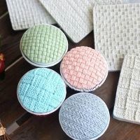 Aouke Sweater Pattern Knitting Texture Silicone Mold Kitchen DIY Cake Baking Tools Dessert Pudding Decoration Chocolate Mold Bread Cake  Cookie Access