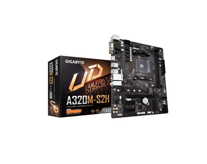 MAINBOARD AMD GIGABYTE GA_A320M_S2H_REV3.1 | Lazada.co.th