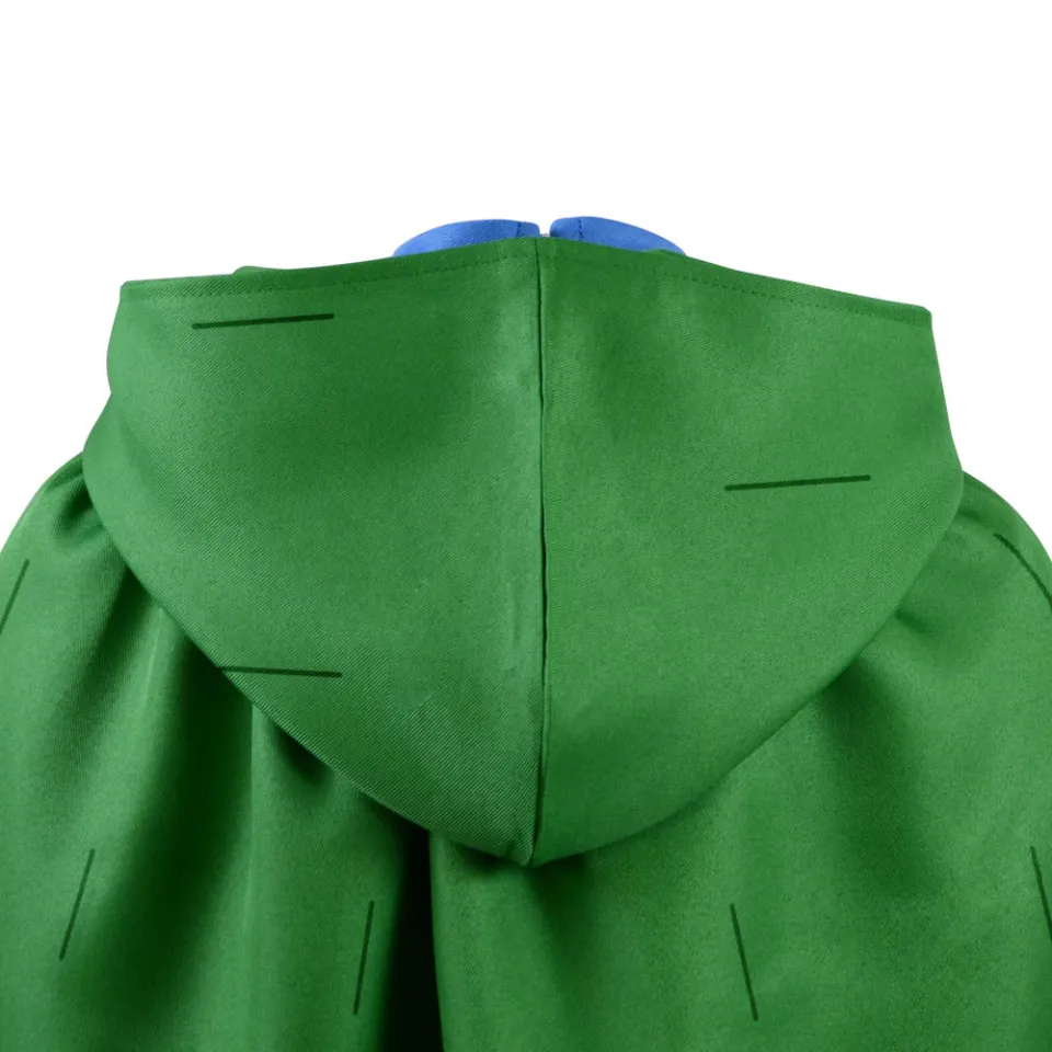 Boji Ousama Ranking Cosplay Costume Bojji Outfit Green Cloak Ranking Of  Kings Party Carnival Suit For Adult Kids Kawaii King