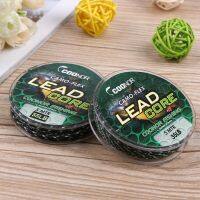 5M Carp Fishing Fishing Line Lead Core Fishing String Strong Leadcore Leash Braid Line Hair Rig 35/45/55LB Fishing Accessories