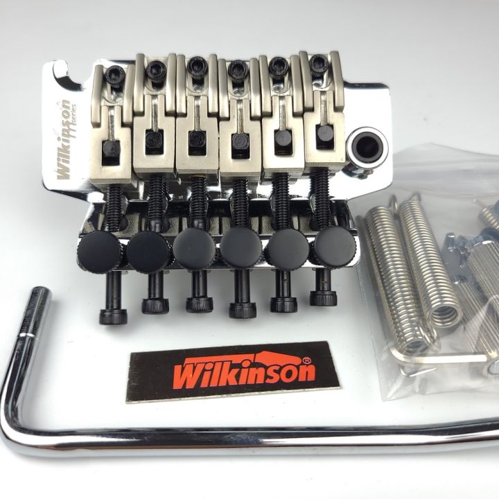 Wk Wilkinson Licensed 6 String Electric Guitar Double Locking Tremolo System Bridge 42mm R2 Nut