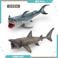 Cross-border simulation Marine vertebrates jaws man-eating sharks basking shark like sand children toys furnishing articles model