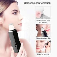 ♚ Ultrasonic Skin Scrubber Machine Facial Spatula Cleaner Face Cleaning Cavitation Peeling Black Skin Scrubber